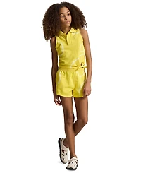 Polo Ralph Lauren Girls' 7-16 Tide-Dye Cotton Jersey Short