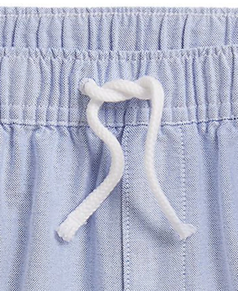 Polo Ralph Lauren Girls' 7-16 Cotton Oxford Pull-On Short