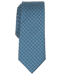 Alfani Men's Wellington Geometric Pattern Tie, Macy's Exclusive