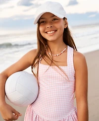 abercrombie kids Girls' Drop Waist Printed Pull-On Mini Dress