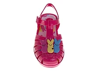 Peeps Toddler Jelly Waterproof Sandals