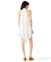 Steve Madden Juniors' Sander Halter Neck High-Low Dress