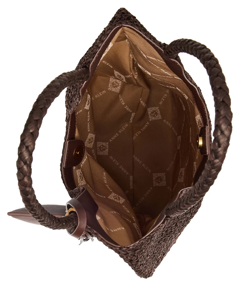 Anne Klein Tapered North South Small Tote Bag