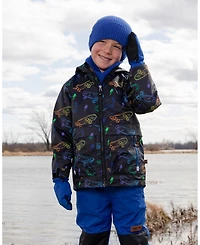 Deux par Deux Baby Boys Mid-Season Mittens in Polyester