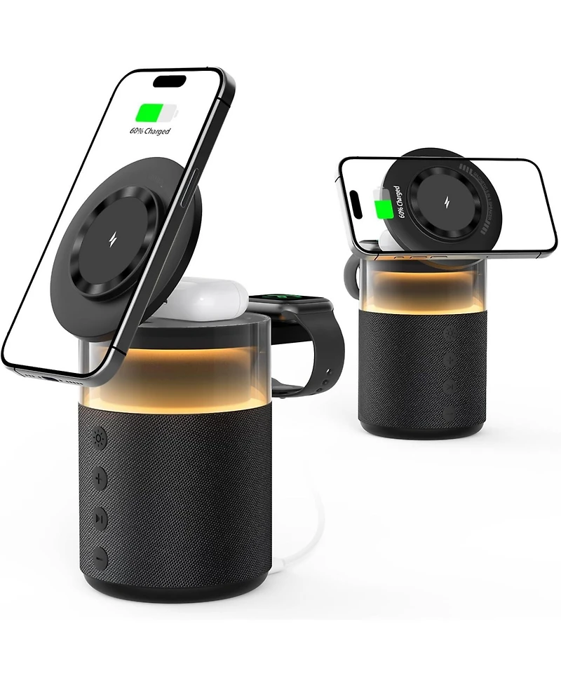 3p Experts 5-in-1 Multifunctional Speaker Charging Station