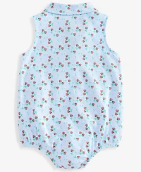 First Impressions Baby Girls' Strawberry Fields Sunsuit, Macy's Exclusive