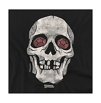 D&D Men's Dungeons And Dragons Demi Lich Skull T-Shirt
