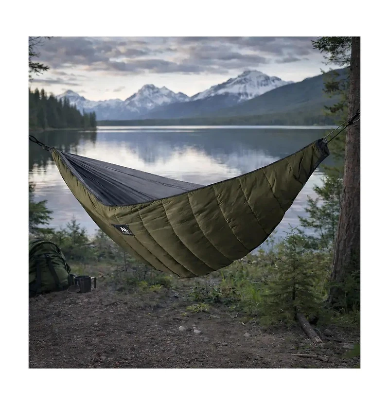 Ayamaya ChillGuard Single Hammock Underquilt – Lightweight Extended 3-Season Insulated Under Blanket, 20°F–68°F