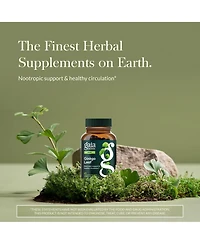 Gaia Herbs Ginkgo Leaf - Traditionally Used to Support Healthy Circulation and Brain Function - Organic, Herbal Supplement