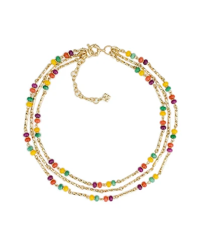 Patrica Nash Gold-Tone Plated Triple Modular Necklace