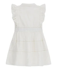 Guess Girls' 7-16 Lurex Jacquard Muslin Dress