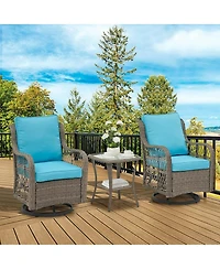 gaomon 3-Piece Outdoor Patio Bistro Set