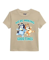 Bluey Boys' 2T-7 Short-Sleeve Graphic Print T-Shirt, 3-Pack