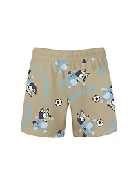 Bluey Boys' 2T-7 Graphic Print Shorts, 2-Pack