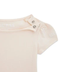 Guess Baby Girls' Bodysuit and Denim Skirtall, 2-Piece Set