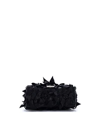 Pre-Owned Balenciaga Xs Hourglass Top Handle Bag Satin Ribbon Embellished