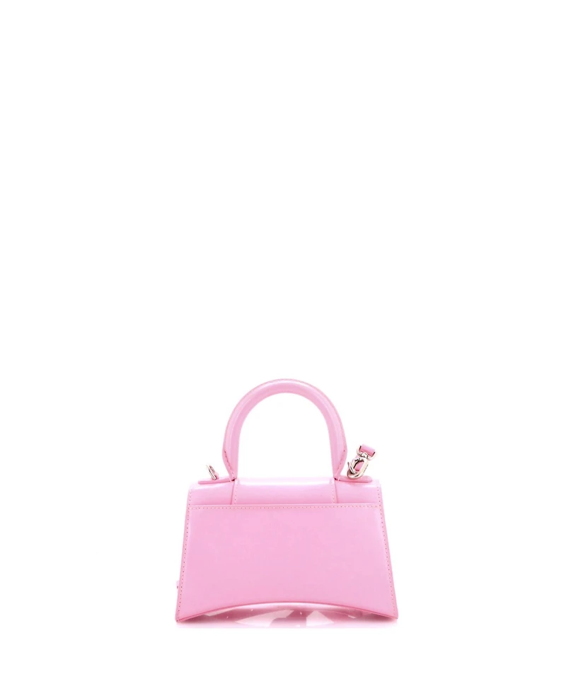 Pre-Owned Balenciaga Xs Hourglass Top Handle Bag Leather