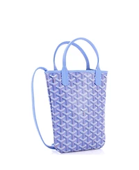 Pre-Owned Goyard Pm Poitiers Tote Coated Canvas and Printed Canvas