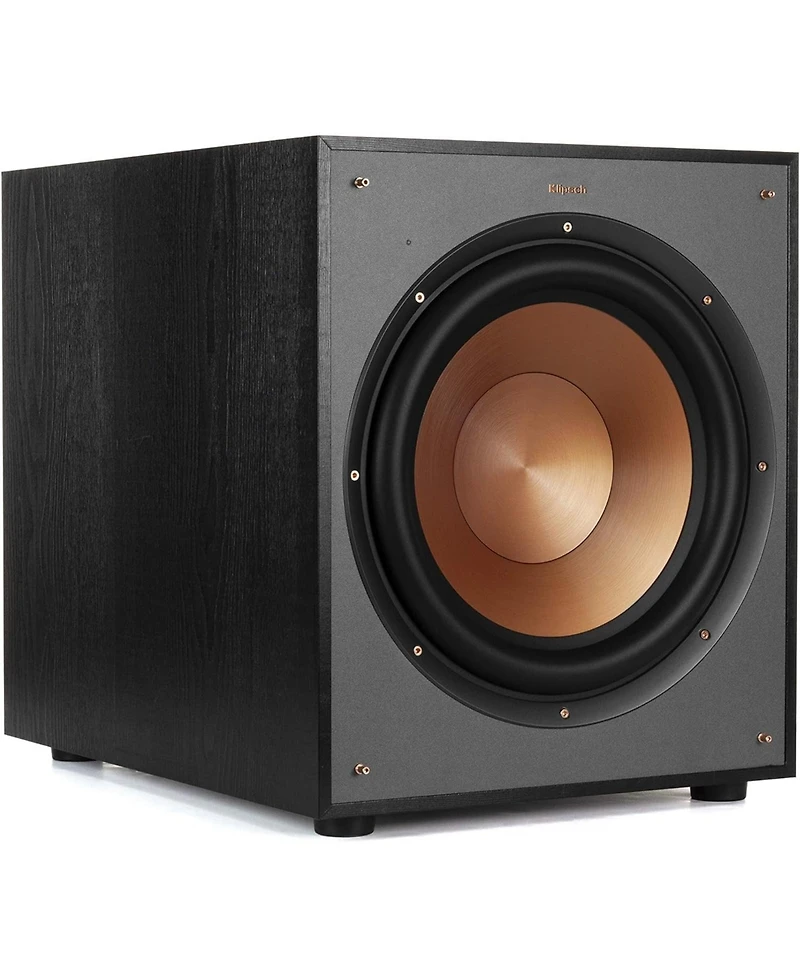 Klipsch R-120SW 200 Watt Subwoofer with a 3 Year Amber Protection Plan (2018)