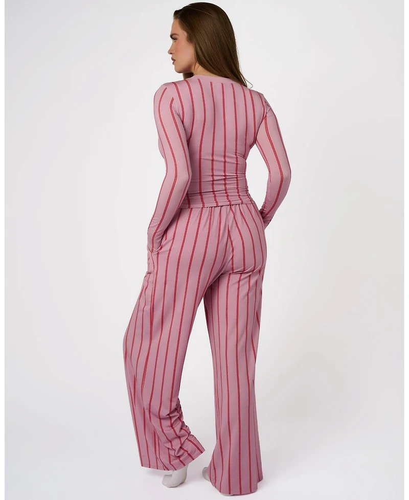 WeWoreWhat Women's Sleep Boxer Pant