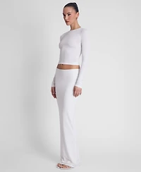 Leau Women's Everyday Jersey Maxi Skirt