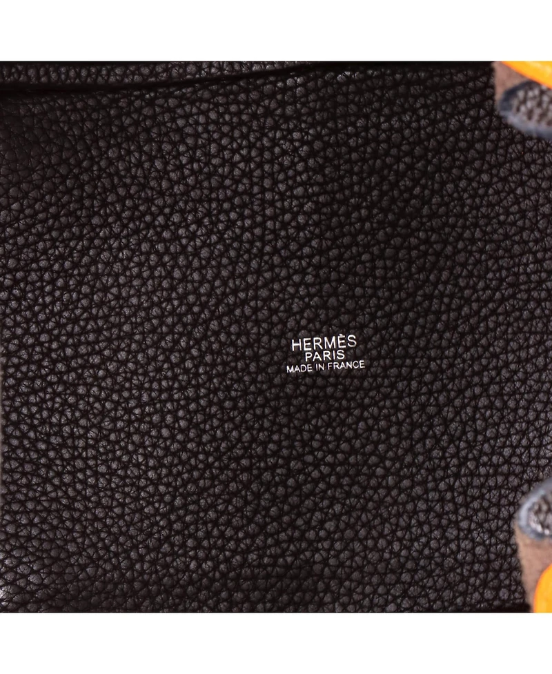 Pre-Owned HERMES Pm Eclat Picotin Lock Bag Clemence