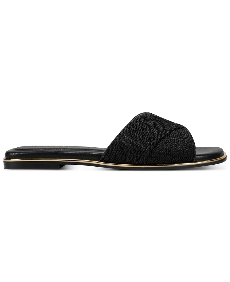 Donna Karan New York Women's Harmony Slip-On Flat Sandals
