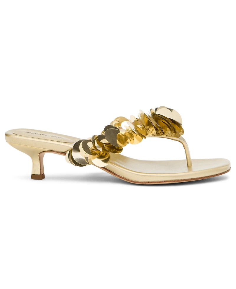 Michael Kors Women's Loretta Slip-On Dress Sandals