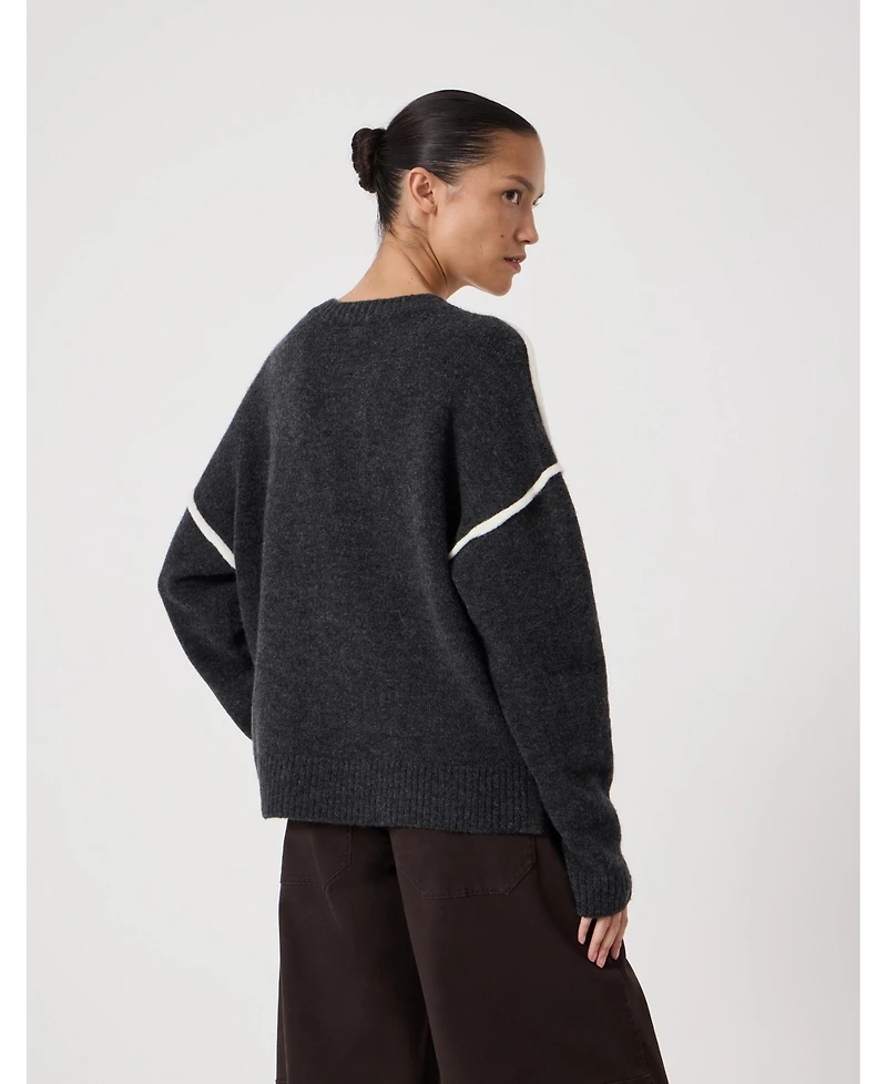 Hush Women's Billie Wool Blend V Neck Sweater