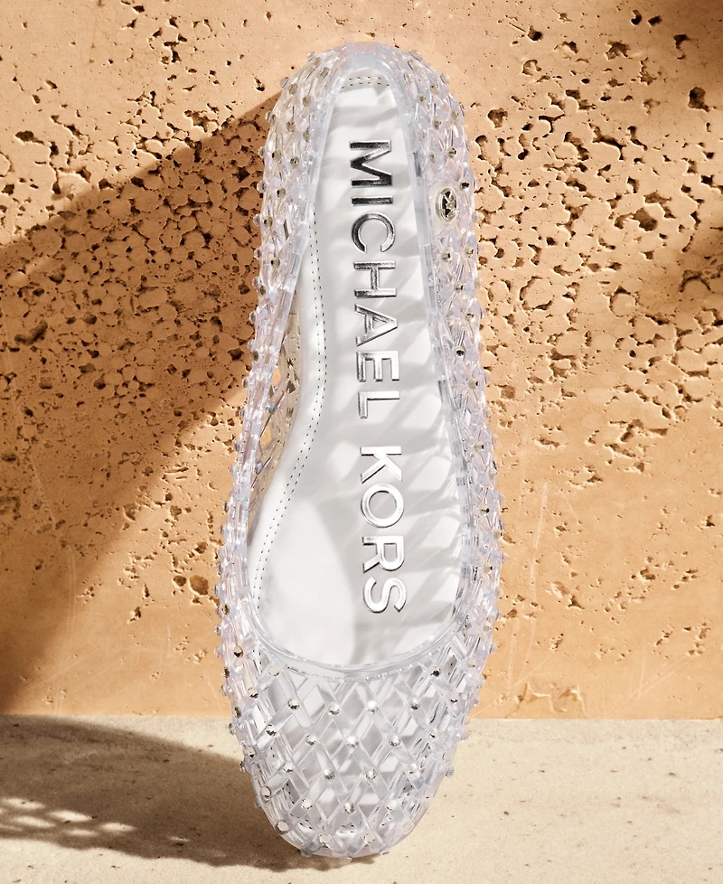 Michael Kors Women's Pixie Jelly Slip-On Ballet Flats