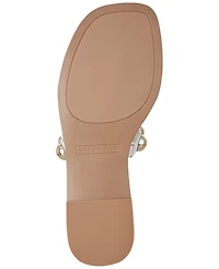 Marc Fisher Women's Zaby Ornamented Toe Ring Flat Sandals