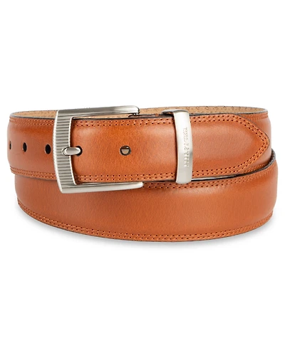 Tommy Hilfiger Men's Harness Buckle Silver-Tone finish Belt