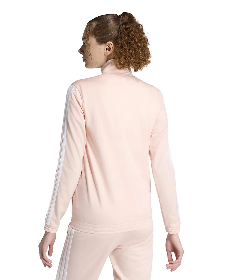 adidas Women's Long-Sleeve Zipper Collared Jacket