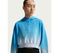 Nike Women's Sportswear Phoenix Fleece Oversized Henley Hoodie