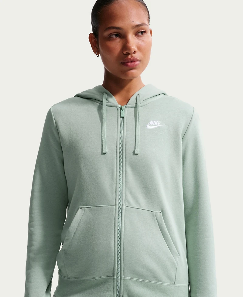 Nike Women's Sportswear Club Fleece Full-Zip Hoodie