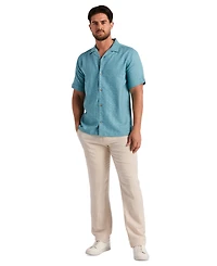 Cubavera Men's Geometric Dobby Print Shirt