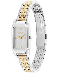 Coach Women's Cadie Two Tone Stainless Steel Bracelet Watch, 17.5mm
