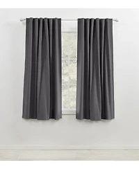 Lauren Ralph Lauren Velvety Room Darkening Back Tab Rod Pocket Curtain Panel