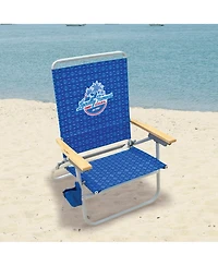 Tommy Bahama 4-Position Easy In-Easy Out Folding Beach Chair