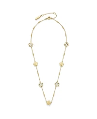 Olivia Burton Women's Forget Me Not Gold Tone Stainless Steel Necklace