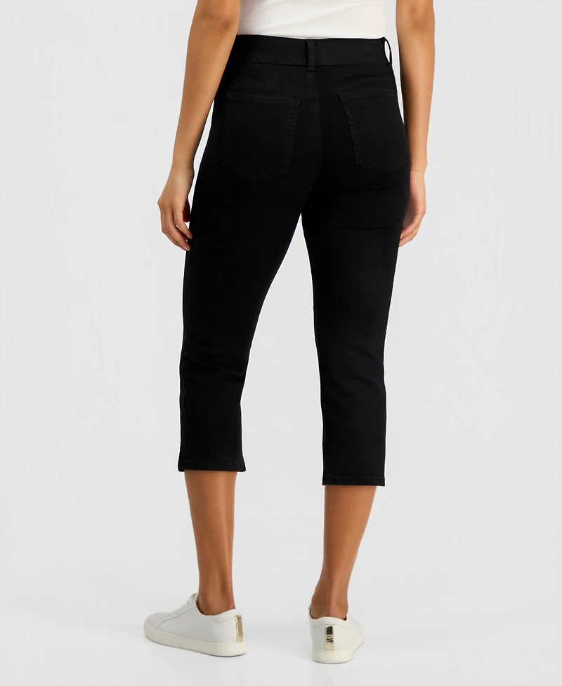 Style & Co Women's High-Rise Shaping Capri Jeans, Macy's Exclusive