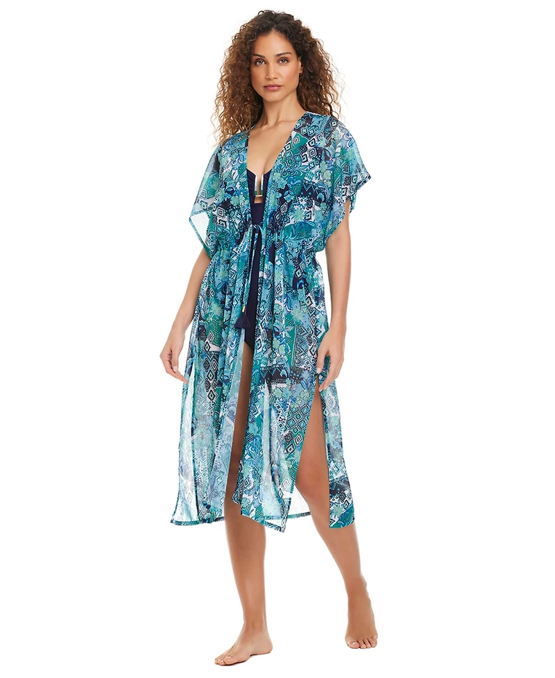 Beyond Control Women's Standard Long Swim Cover Up Dress