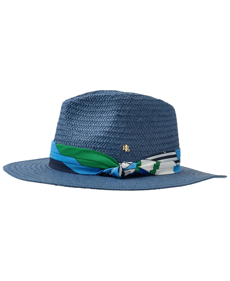Lauren Ralph Lauren Printed Band Fedora Hat