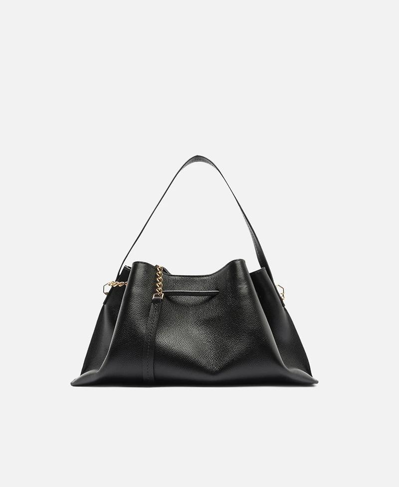 Arezzo Alba Small Snap Button Shoulder Bag