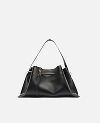 Arezzo Alba Small Snap Button Shoulder Bag