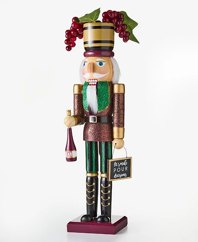 Holiday Lane Heritage Wine Steward Nutcracker, Macy's Exclusive