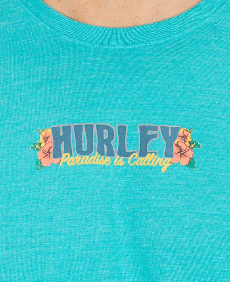 Hurley Men's Sippin On Paradise Short-Sleeve T-Shirt