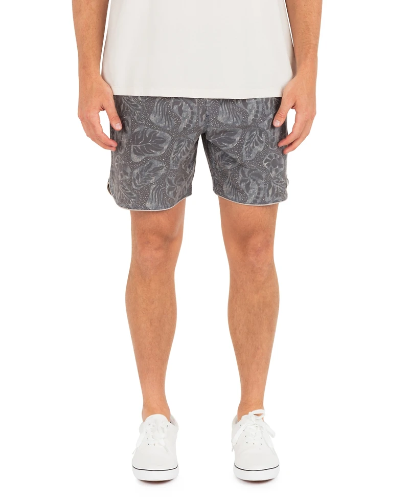 Hurley Men's Phantom Naturals Scallop Volleyball Shorts