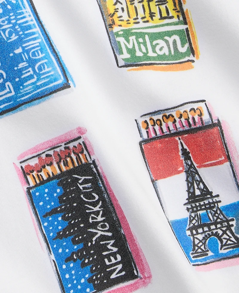 Women's Cities Graphic T-Shirt, Macy's Exclusive- Molly Rogers Capsule Collection
