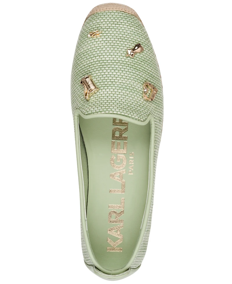 Karl Lagerfeld Paris Women's Michaela Atelier Espadrilles Flats